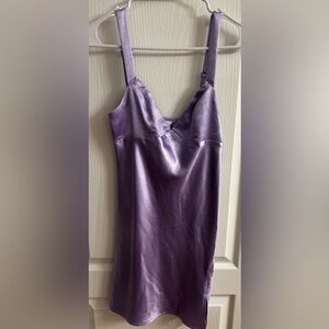 Princess Polly Lavender Satin Top